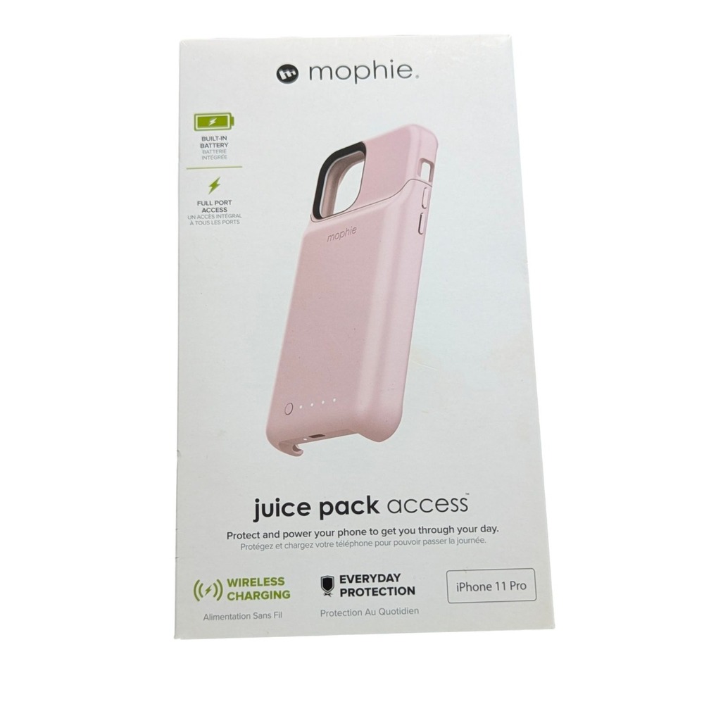 R8.N NEW Mophie Juice Pack Access Battery Case for iPhone 11 Pro 5.8" BLUSH PINK